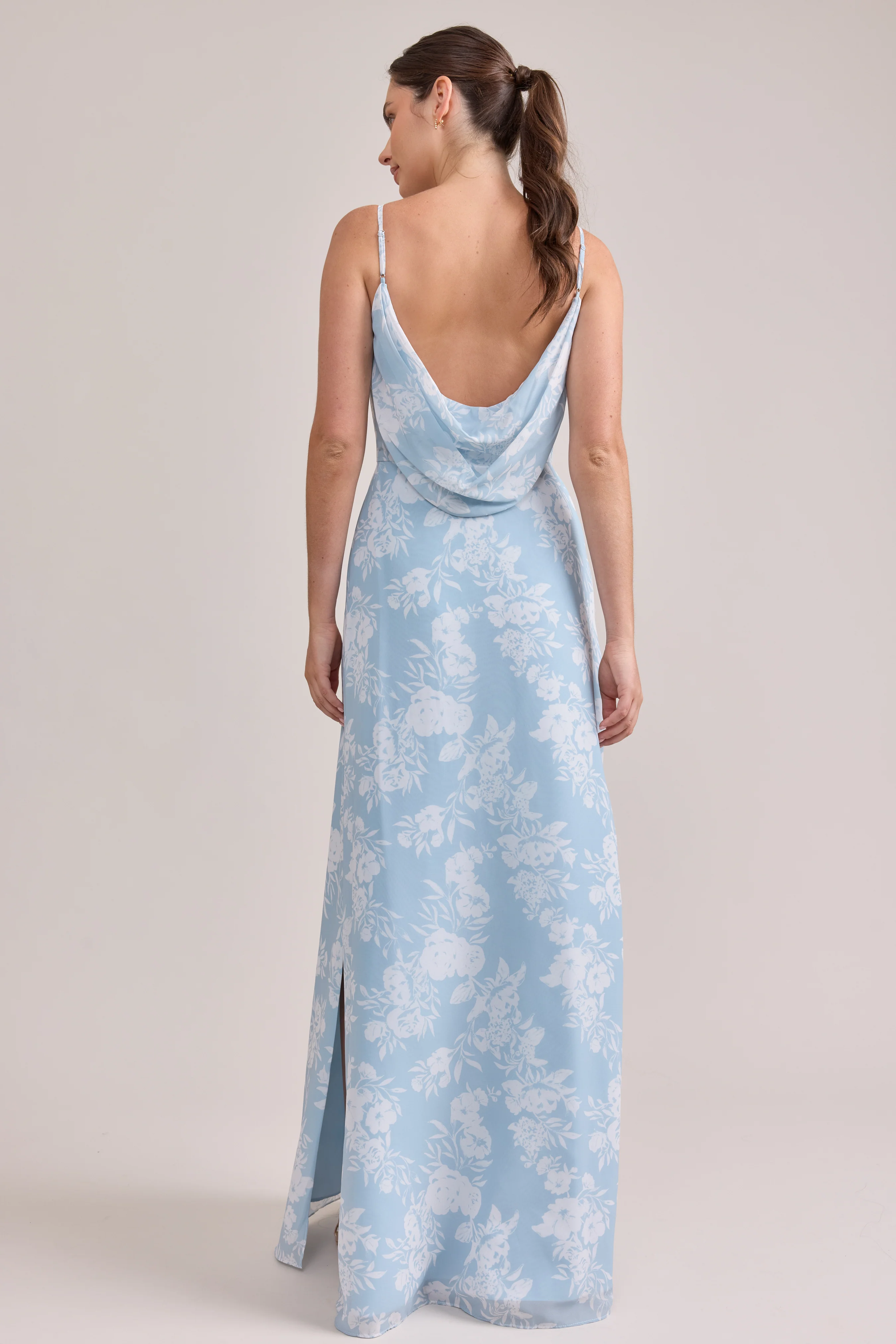 Nadia Chiffon Floral Print Dress | Made To Order - Image 21