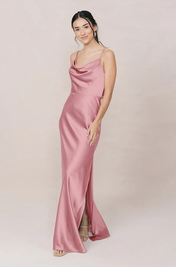 Nadia Satin Dress | Made To Order - Image 138