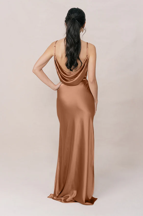 Nadia Satin Dress | Made To Order - Image 157