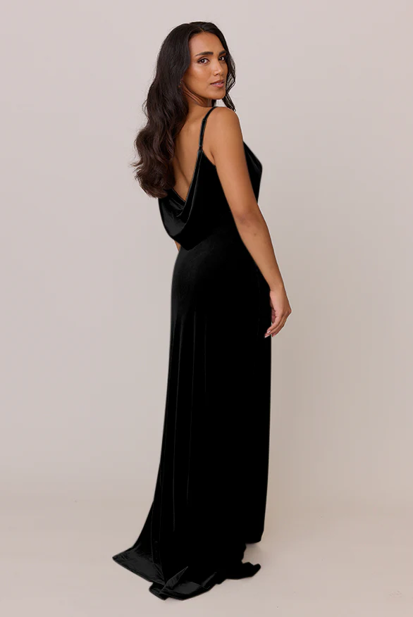Nadia Velvet Dress | Made To Order - Image 5