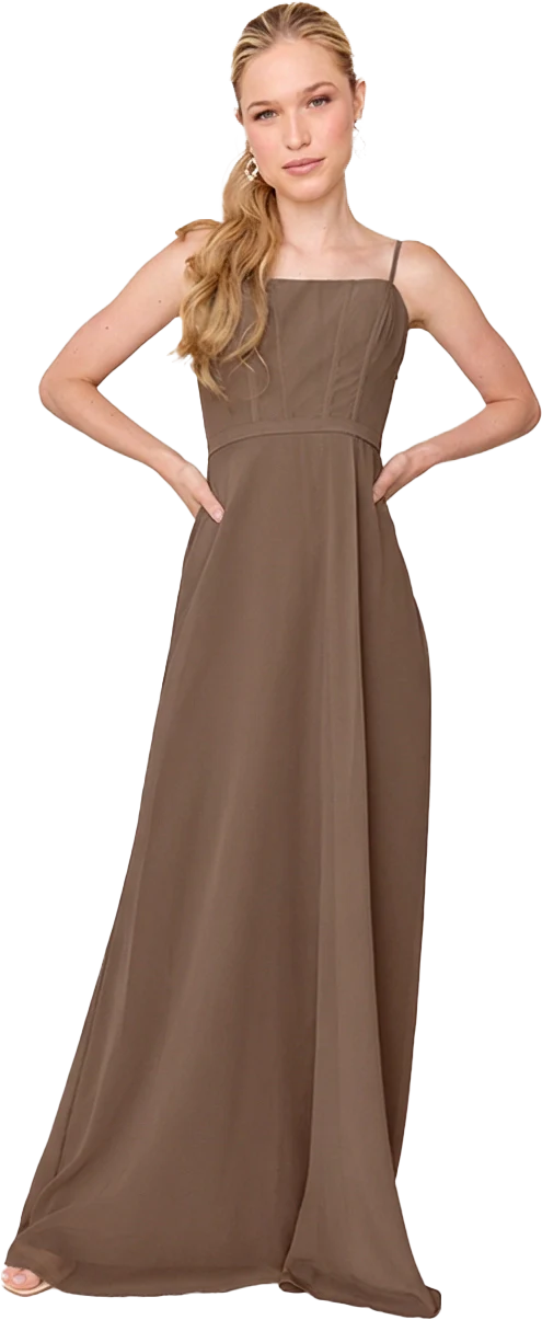 Nova Chiffon Dress | Made To Order - Image 158