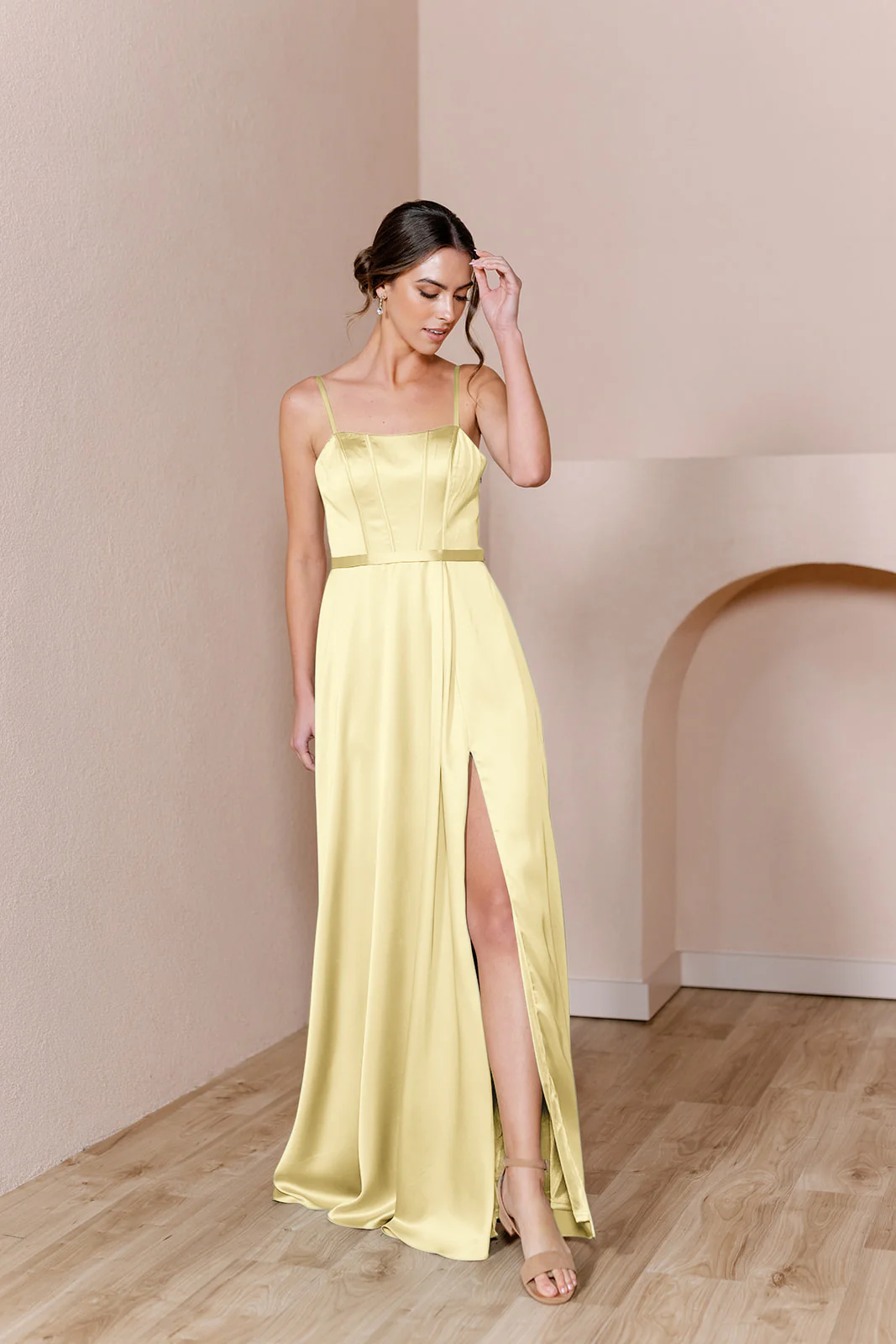 Nova Satin Dress | Made To Order - Image 106