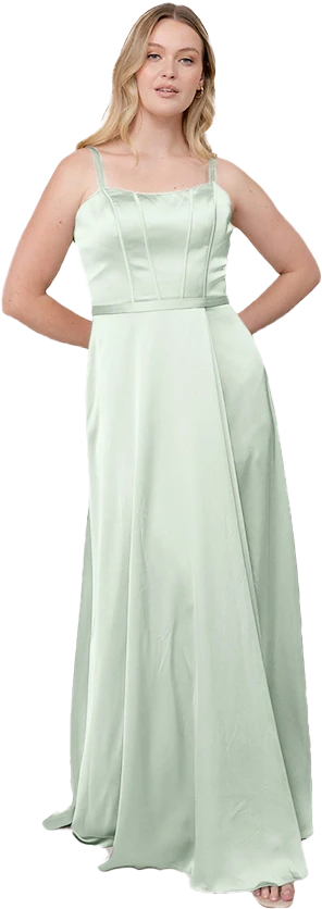 Nova Satin Dress | Made To Order - Image 109