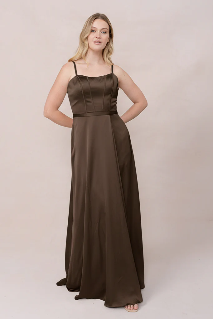 Nova Satin Dress | Made To Order - Image 122