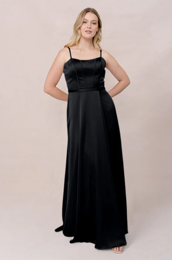 Nova Satin Dress | Made To Order - Image 59