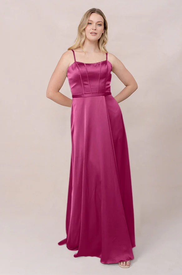 Nova Satin Dress | Made To Order - Image 73