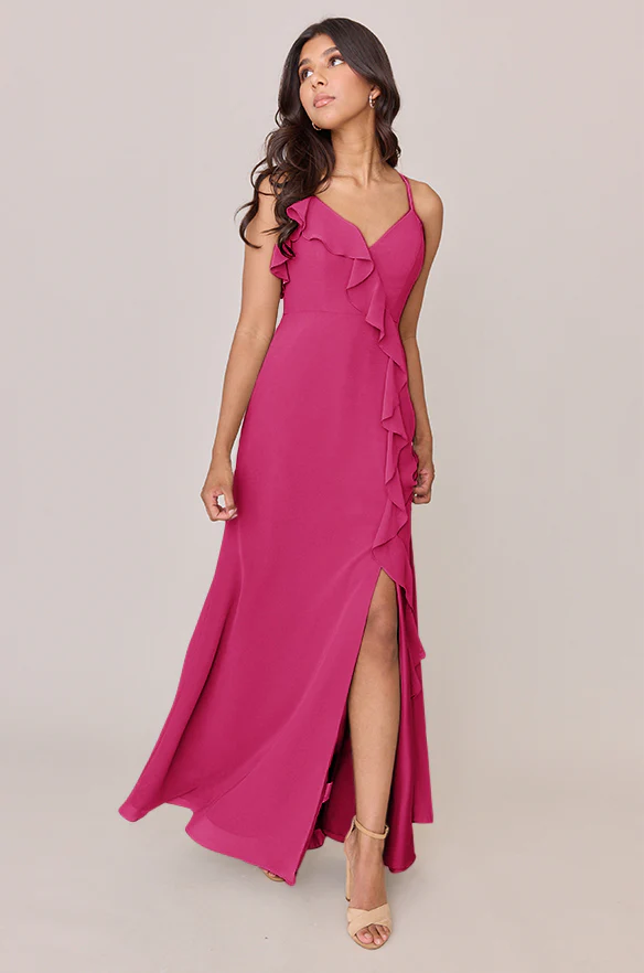 Paloma Chiffon Dress | Made To Order - Image 80