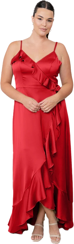 Paloma Satin Dress | Made To Order - Image 41