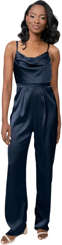 Parker Satin Jumpsuit | Made To Order - Image 43
