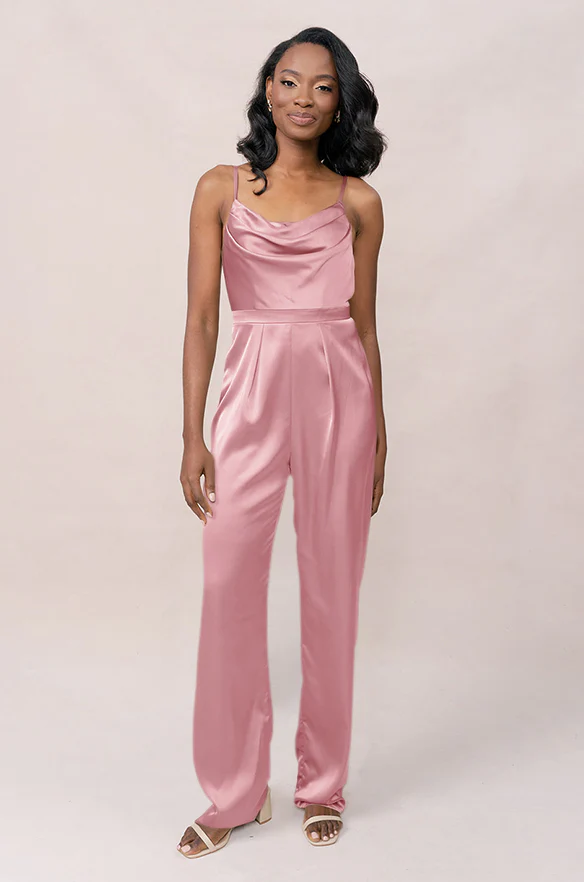 Parker Satin Jumpsuit | Made To Order - Image 93
