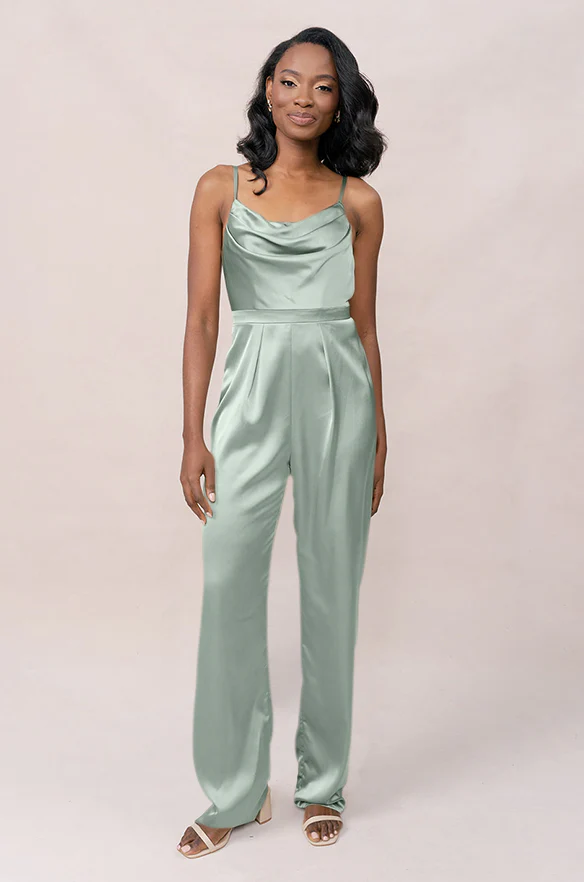 Parker Satin Jumpsuit | Made To Order - Image 95