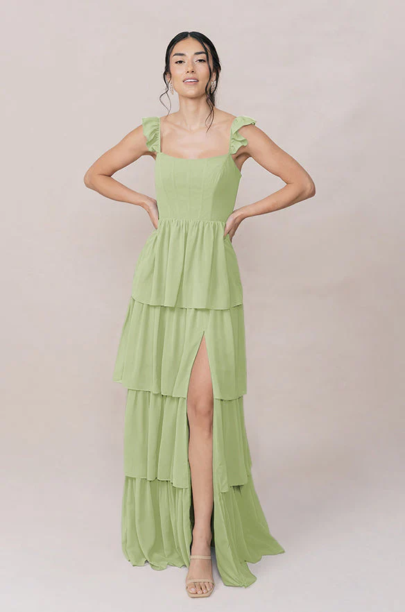 Poppy Chiffon Dress | Made To Order - Image 170