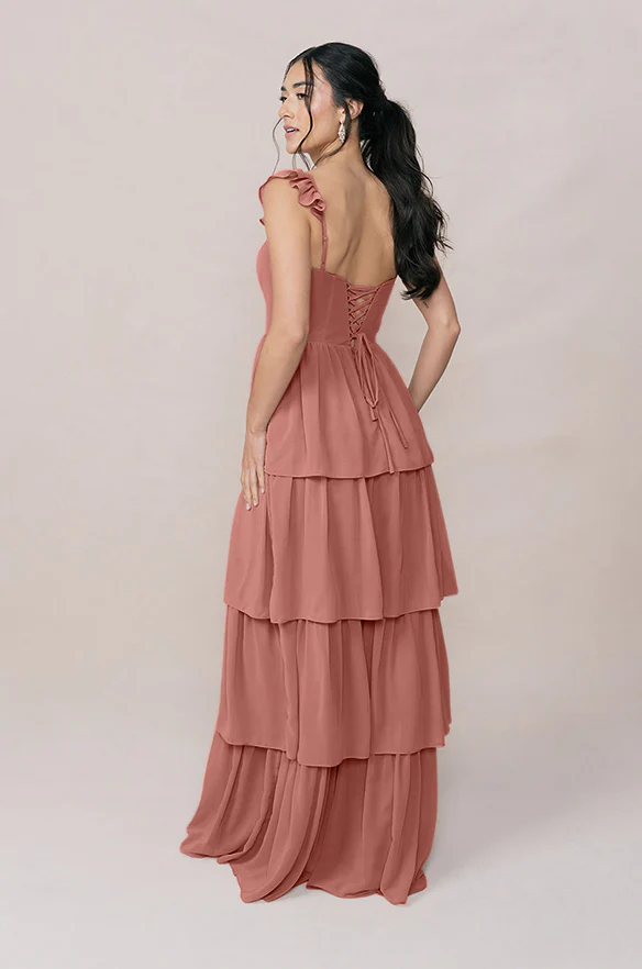 Poppy Chiffon Dress | Made To Order - Image 42