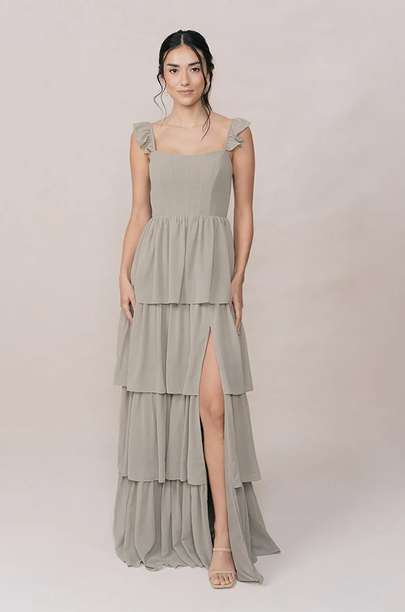 Poppy Chiffon Dress | Made To Order - Image 97