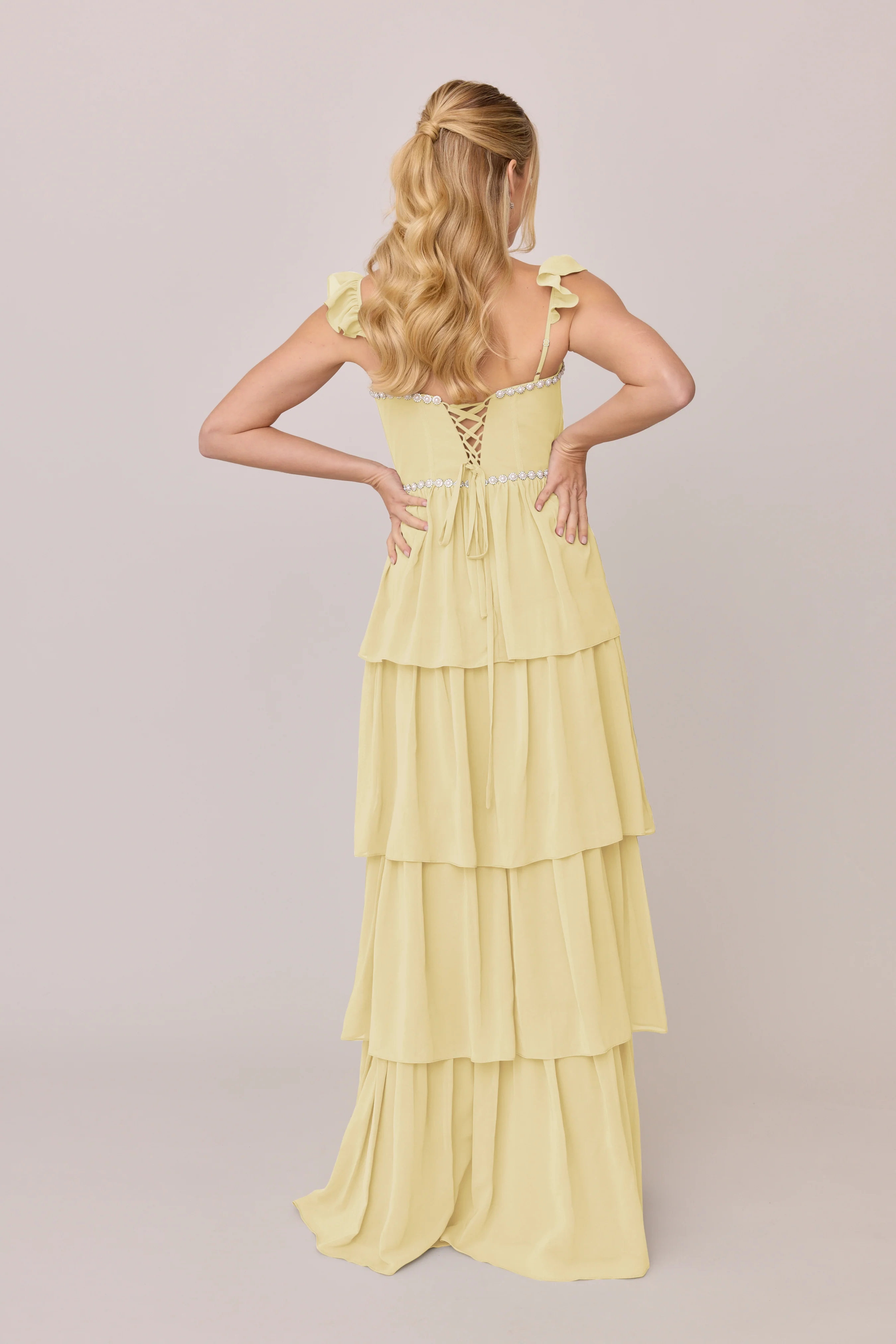 Poppy Luxe Chiffon Dress | Made To Order - Image 14