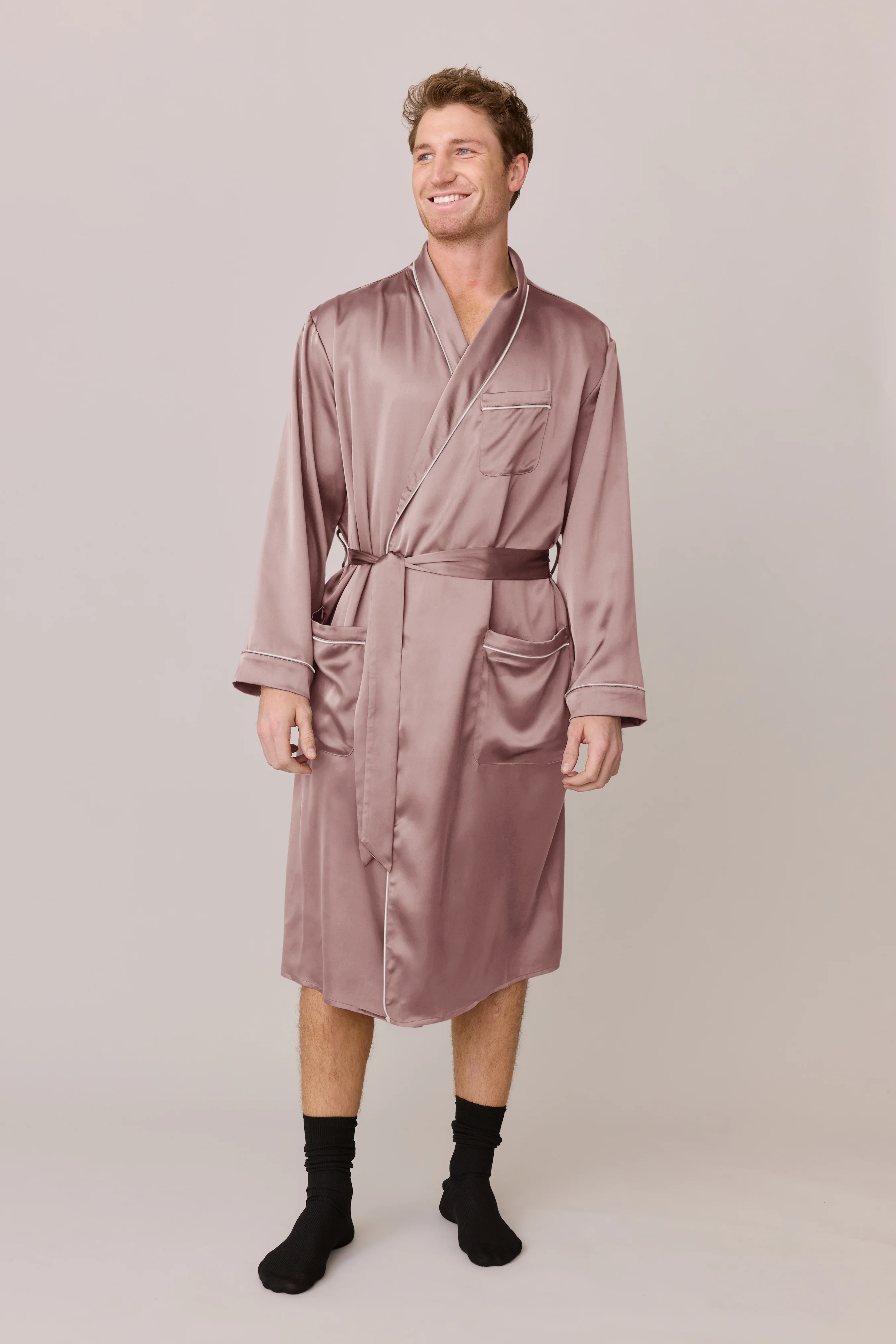 Pre-Game Satin Robe | Made To Order - Image 42