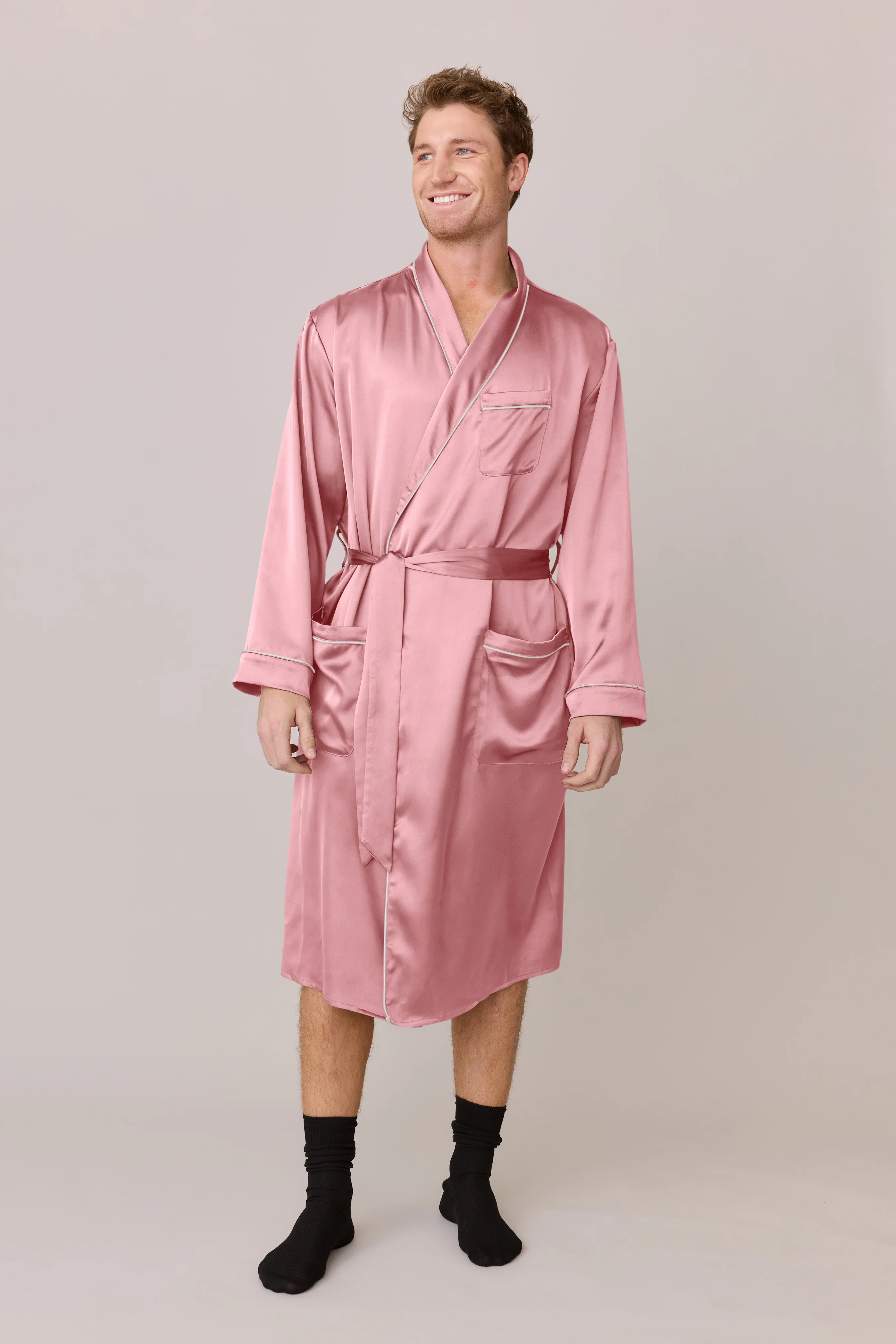Pre-Game Satin Robe | Made To Order - Image 44