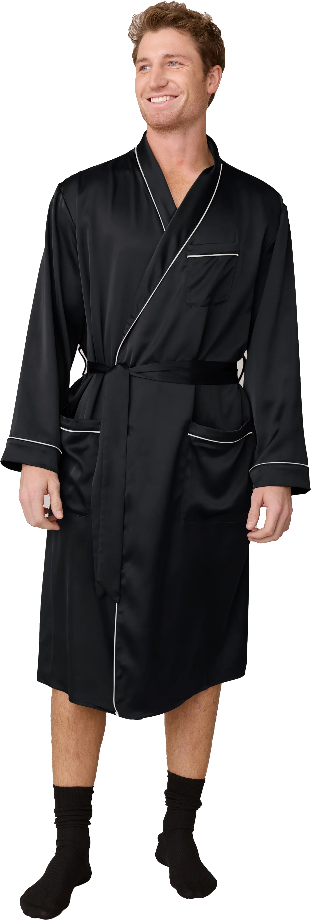 Pre-Game Satin Robe | Made To Order - Image 58