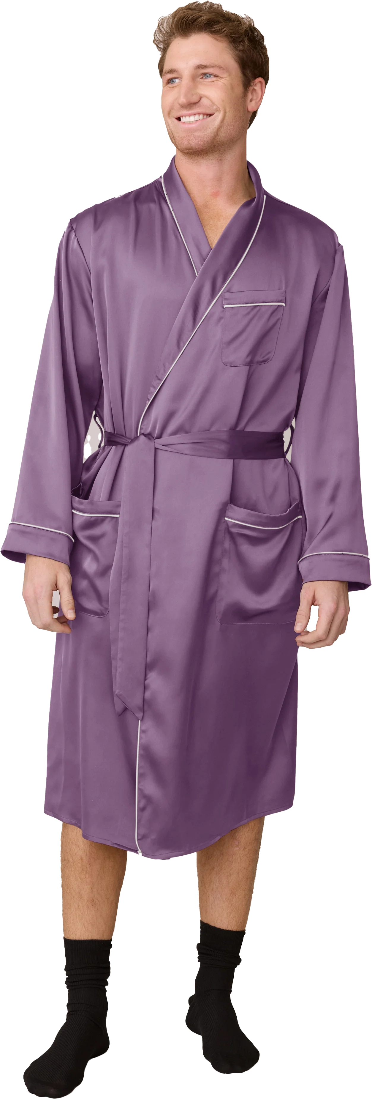 Pre-Game Satin Robe | Made To Order - Image 67