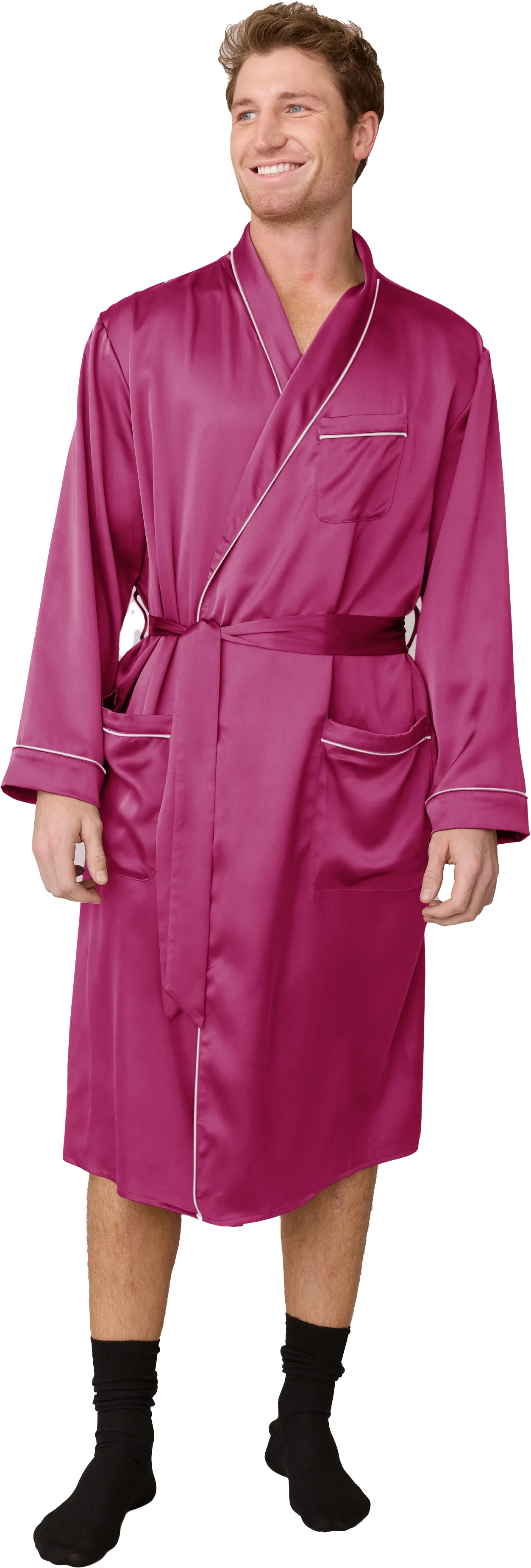 Pre-Game Satin Robe | Made To Order - Image 72