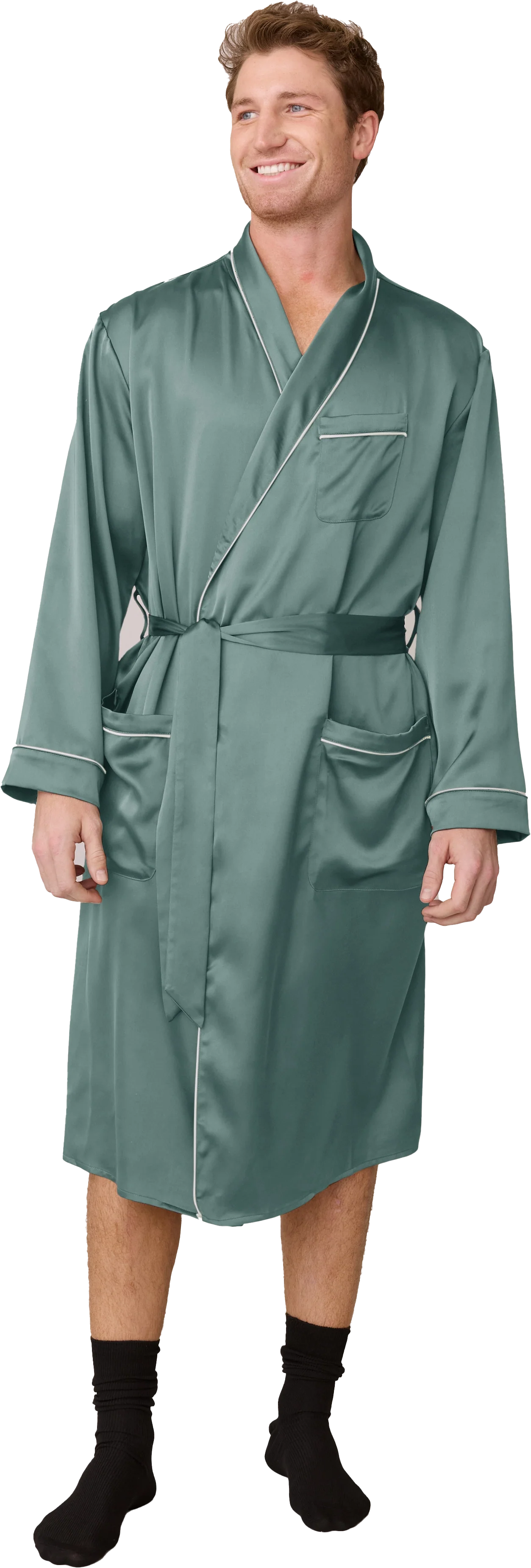 Pre-Game Satin Robe | Made To Order - Image 93