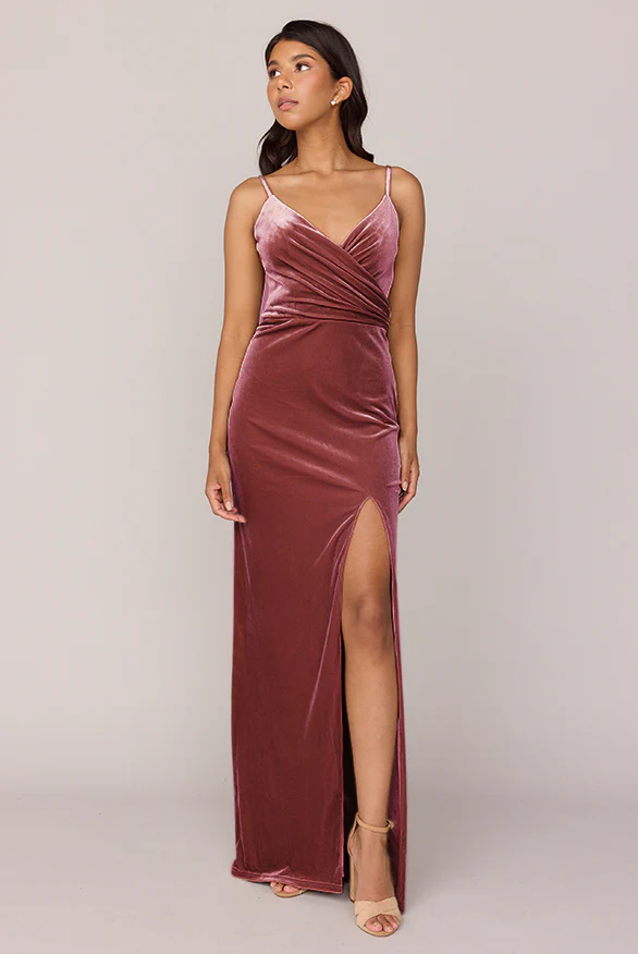 Rava Velvet Dress | Made To Order - Image 23
