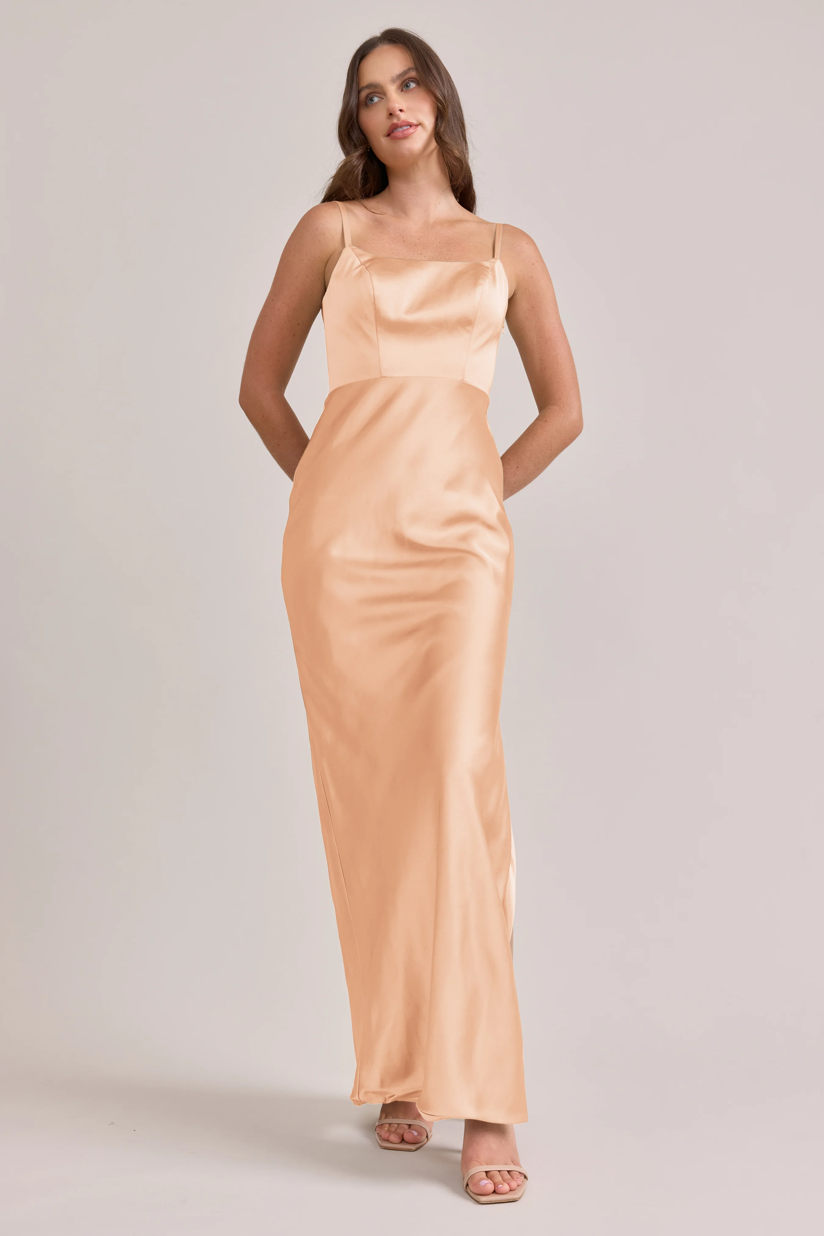 Remi Satin Dress | Made To Order - Image 100
