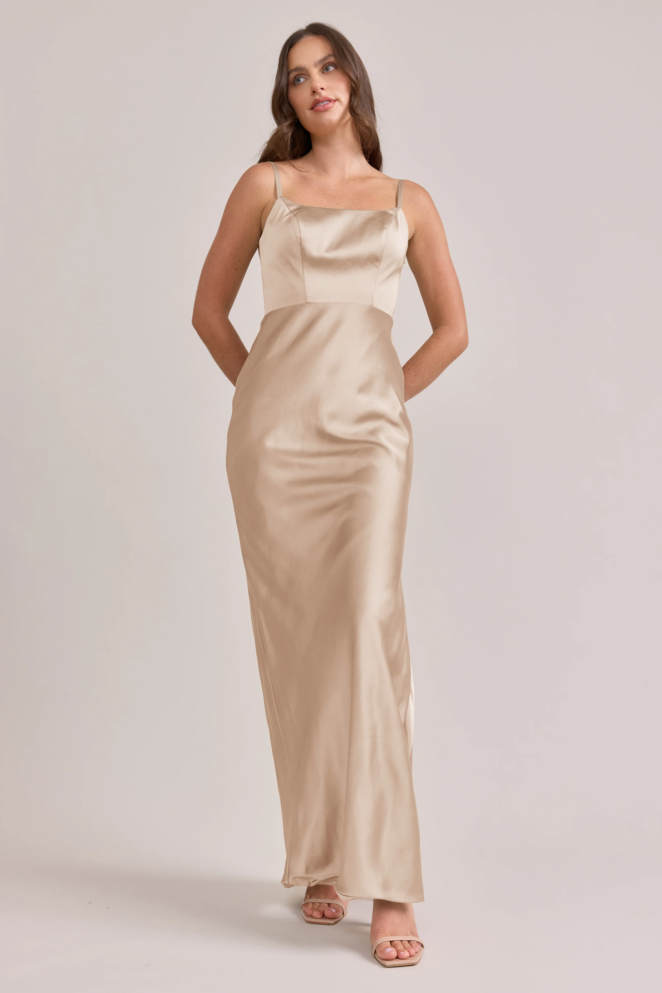 Remi Satin Dress | Made To Order - Image 58