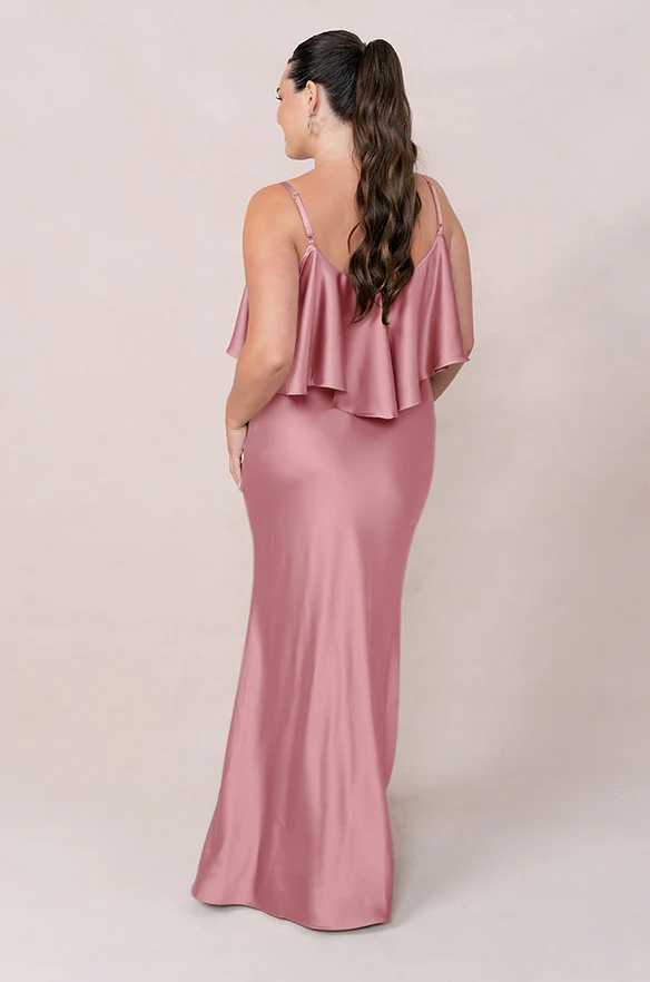 Riley Convertible Satin Dress | Made To Order - Image 132