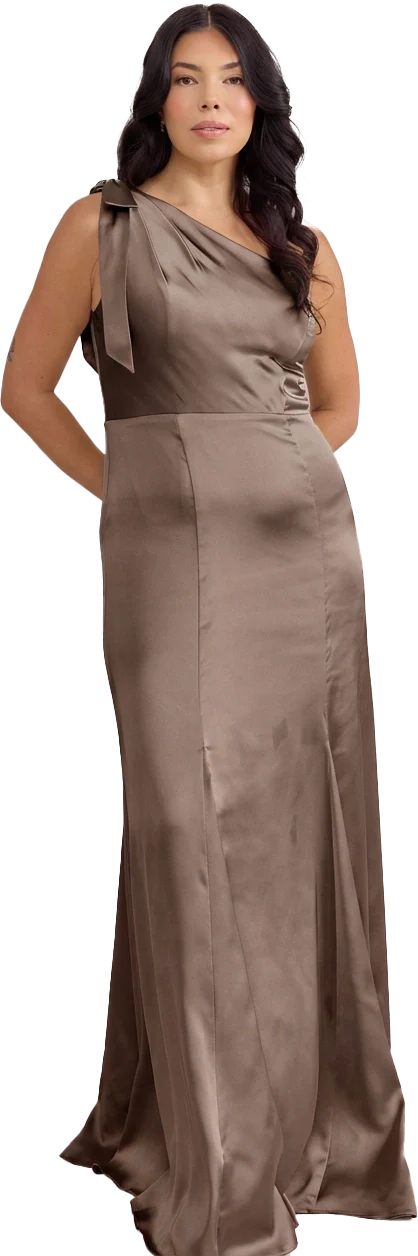 Rowan Satin Dress | Made To Order - Image 170