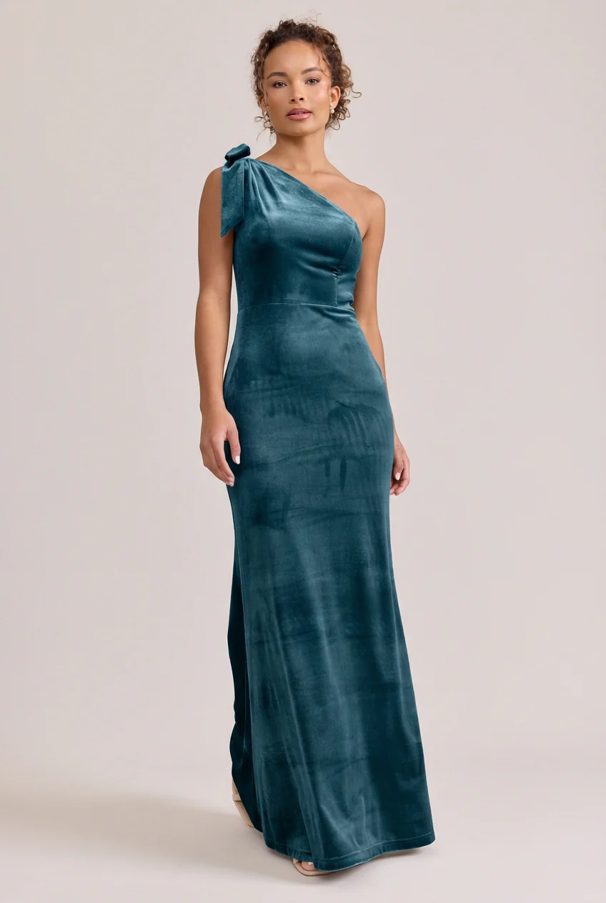 Rowan Velvet Dress | Made To Order - Image 8