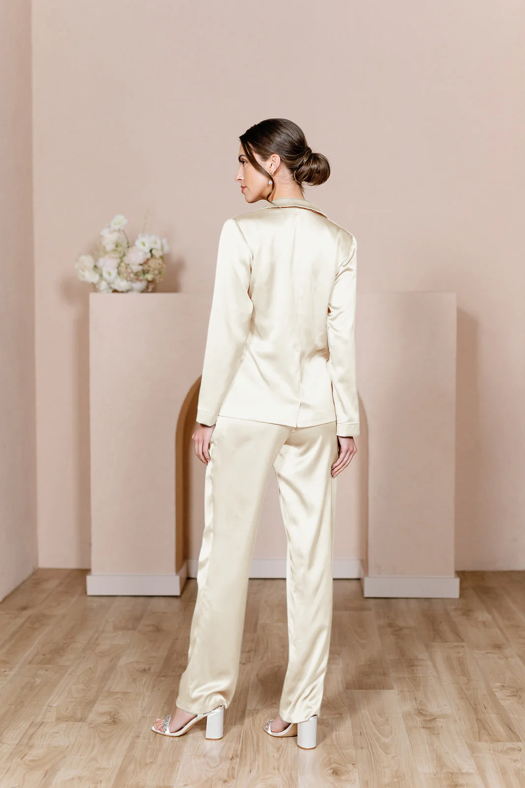 Ruby Satin Pants | Made To Order - Image 106