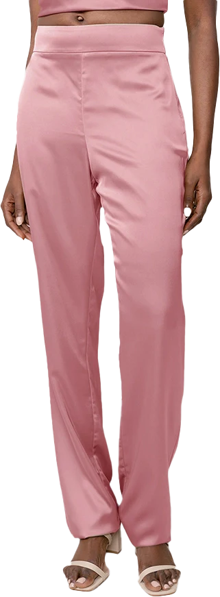 Ruby Satin Pants | Made To Order - Image 47