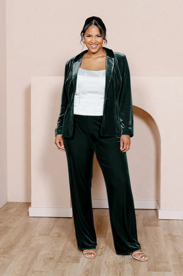 Ruby Velvet Jacket | Made To Order - Image 17