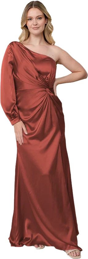 Aurora Satin Dress | Made To Order - Image 109