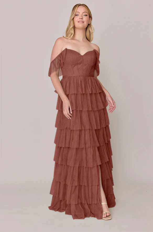 Sample Cinnamon Rose Lucia Tulle Dress | Ready To Ship - Image 3