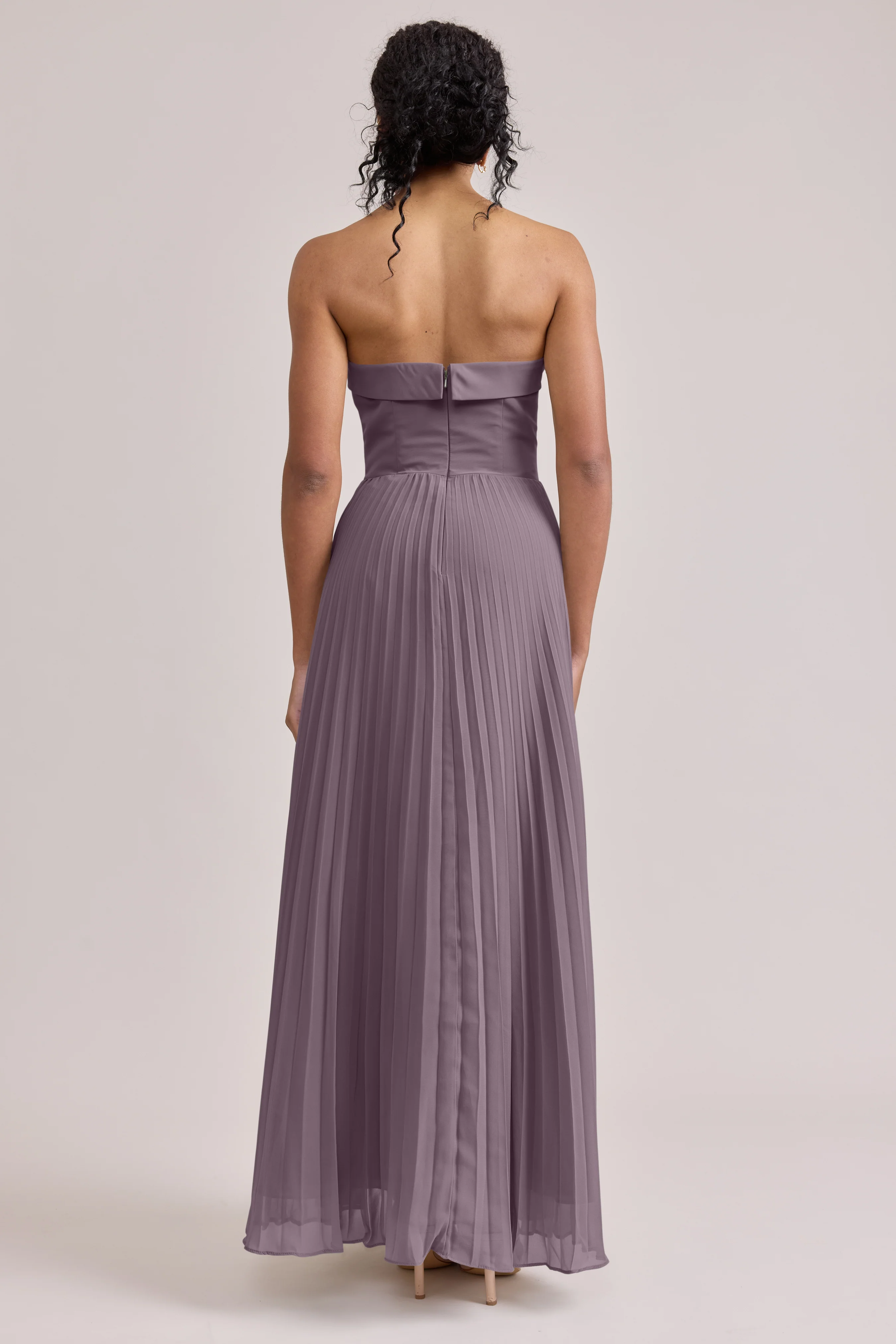 Saylor Chiffon Pleated Dress | Made To Order - Image 122