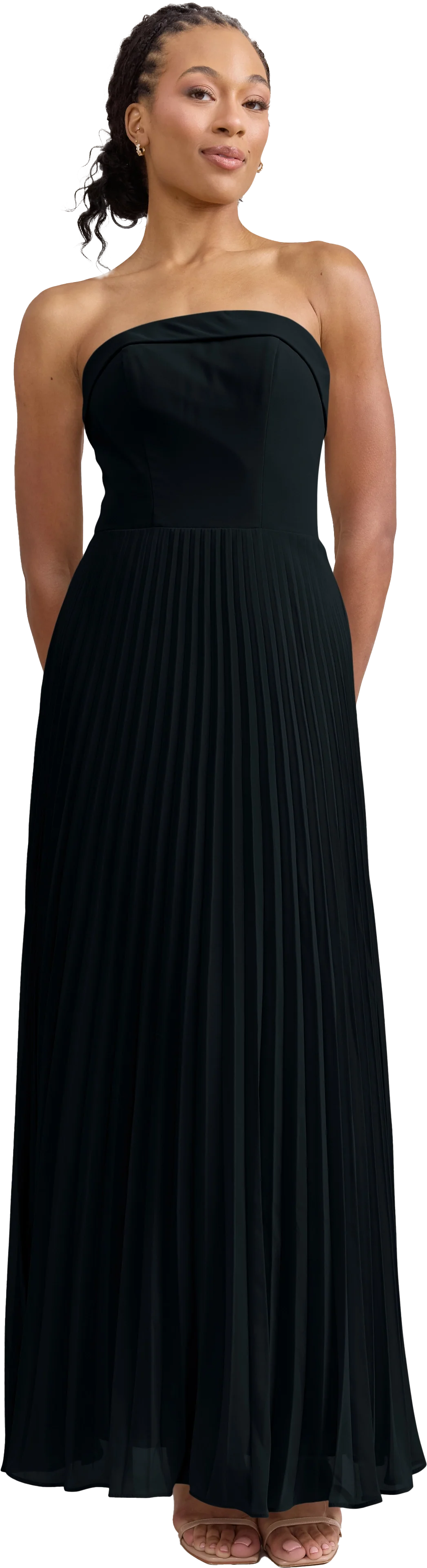 Saylor Chiffon Pleated Dress | Made To Order - Image 129
