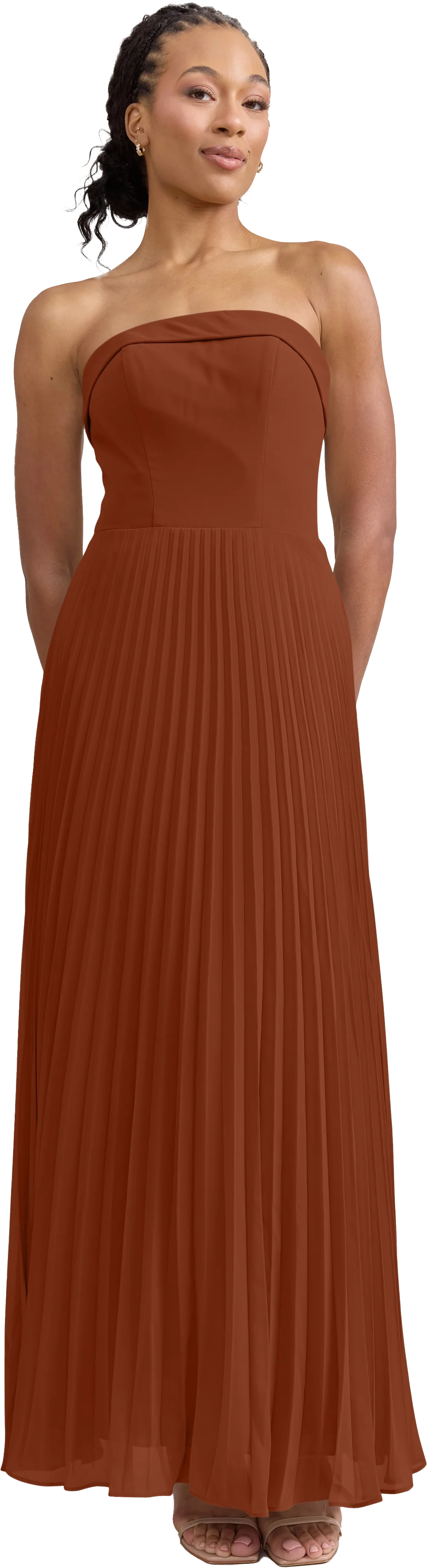 Saylor Chiffon Pleated Dress | Made To Order - Image 134