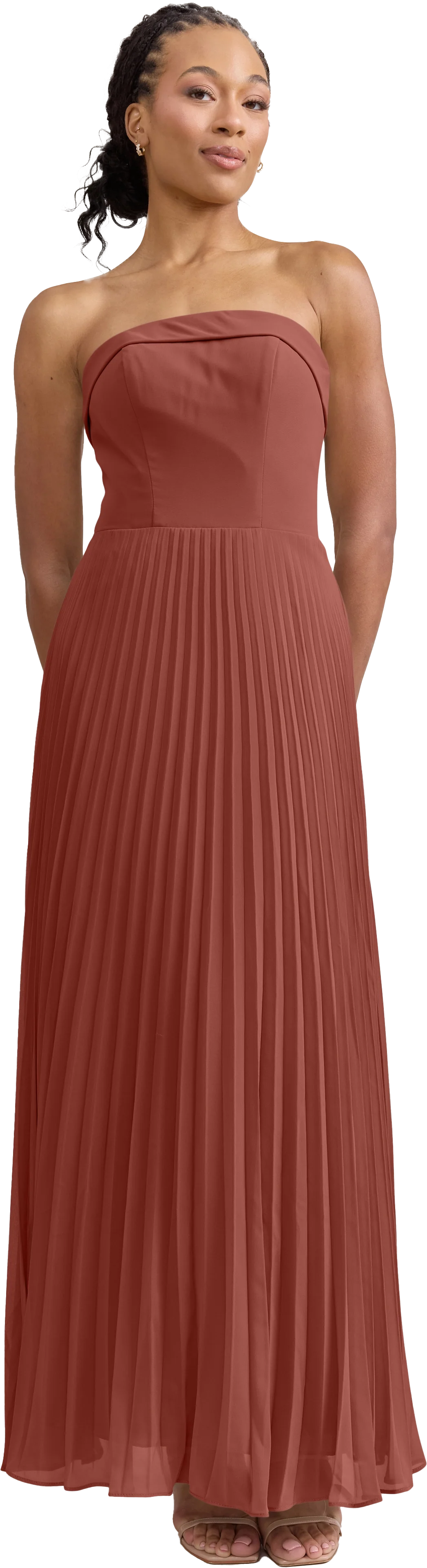 Saylor Chiffon Pleated Dress | Made To Order - Image 137