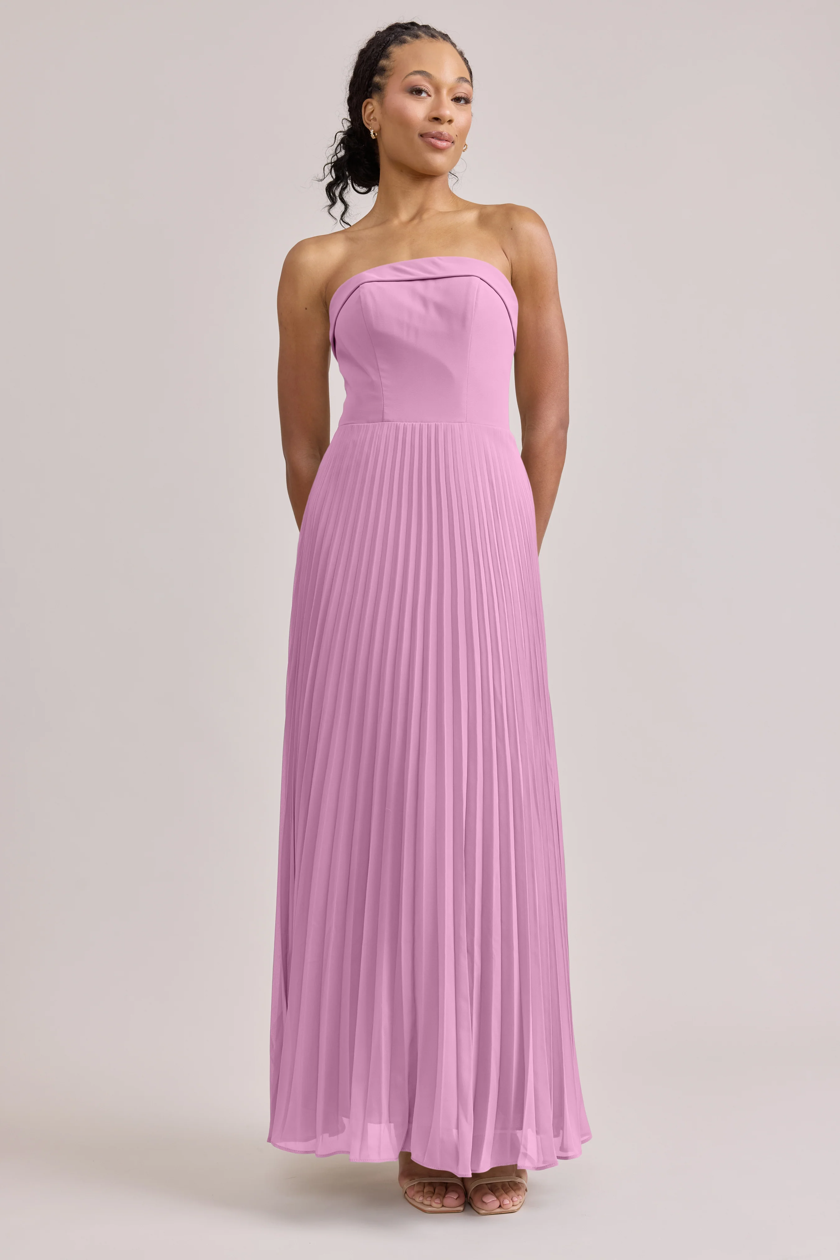Saylor Chiffon Pleated Dress | Made To Order - Image 28