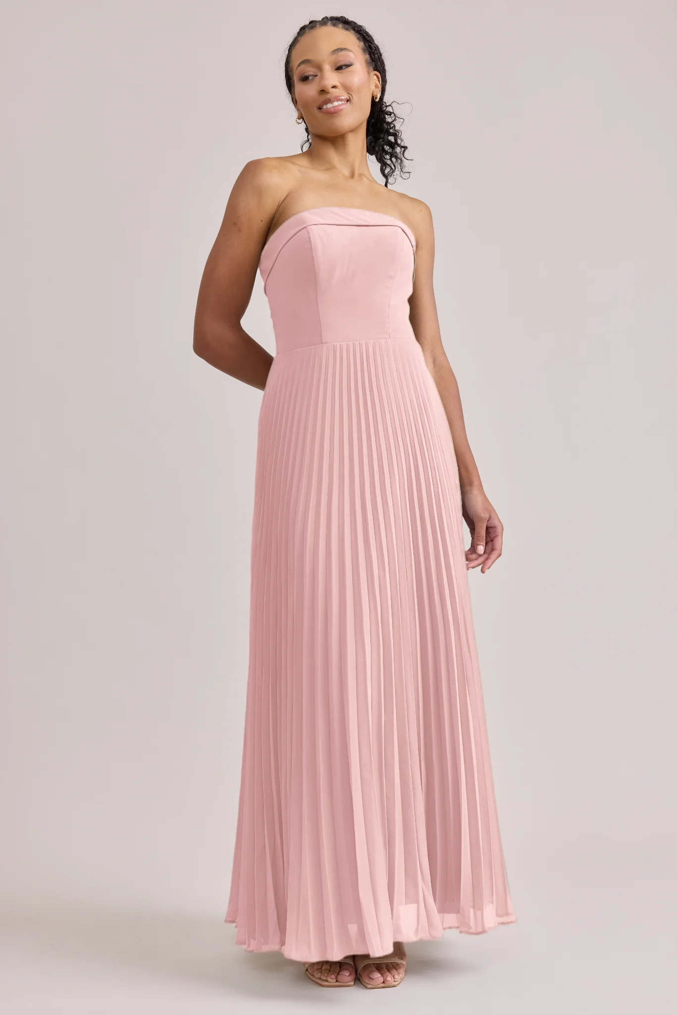 Saylor Chiffon Pleated Dress | Made To Order - Image 57