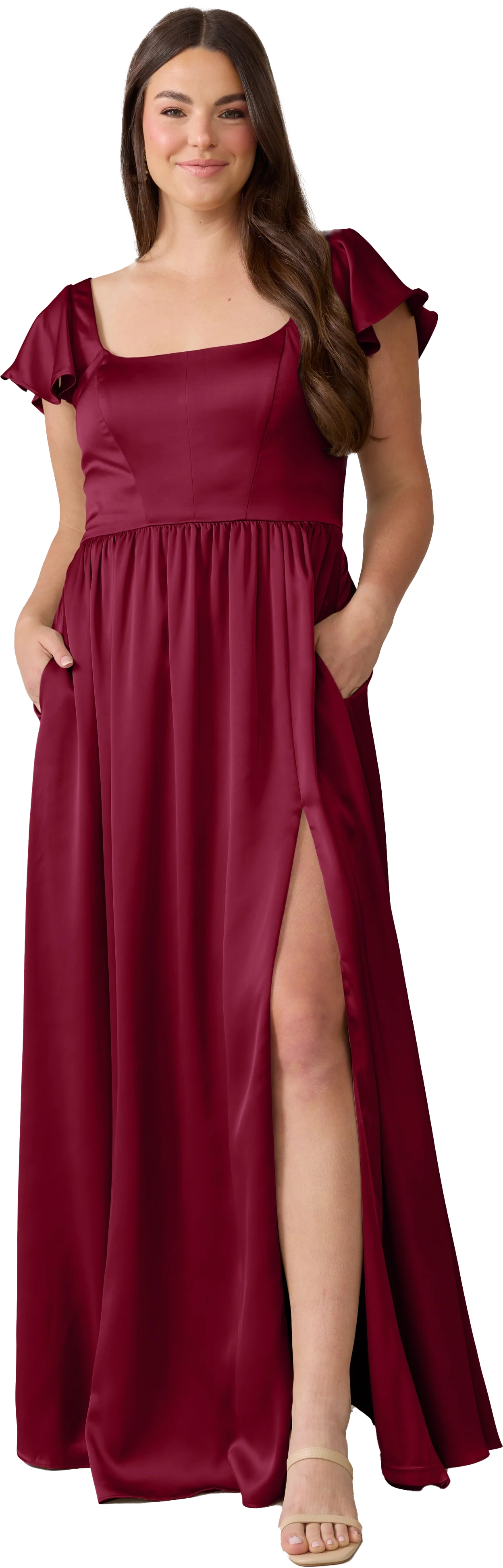 Selma Satin Dress | Made To Order - Image 106