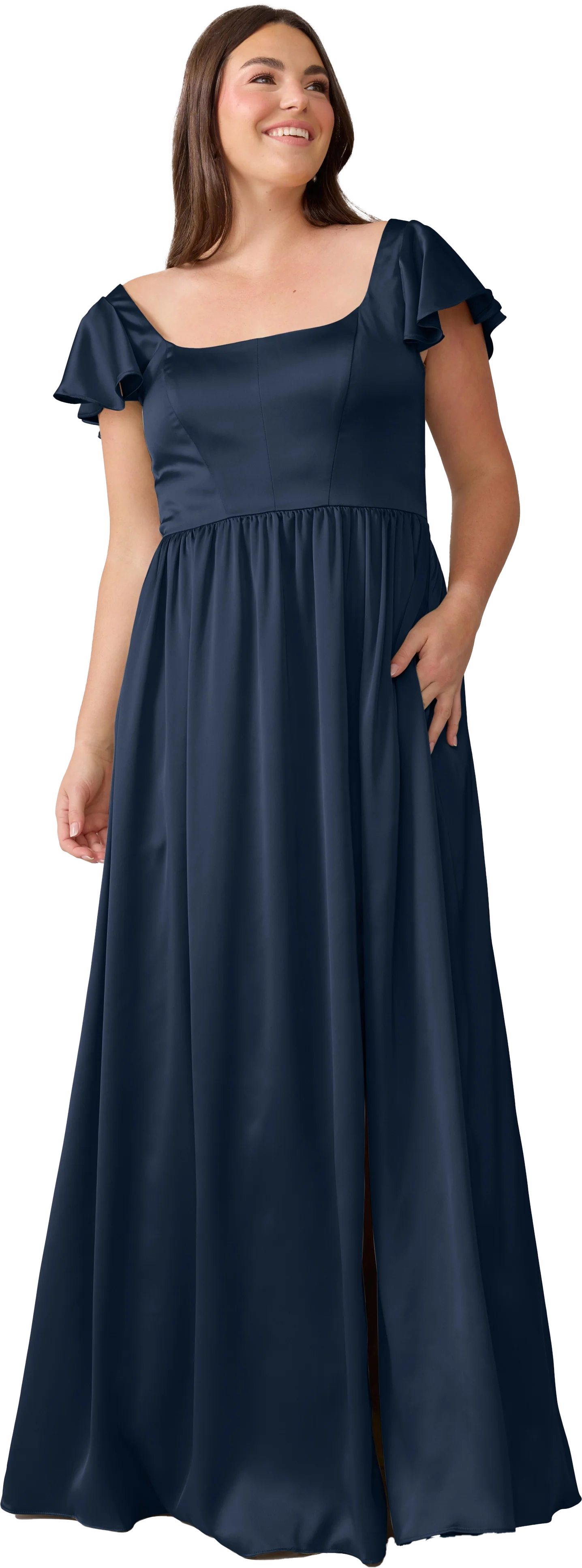 Selma Satin Dress | Made To Order - Image 134