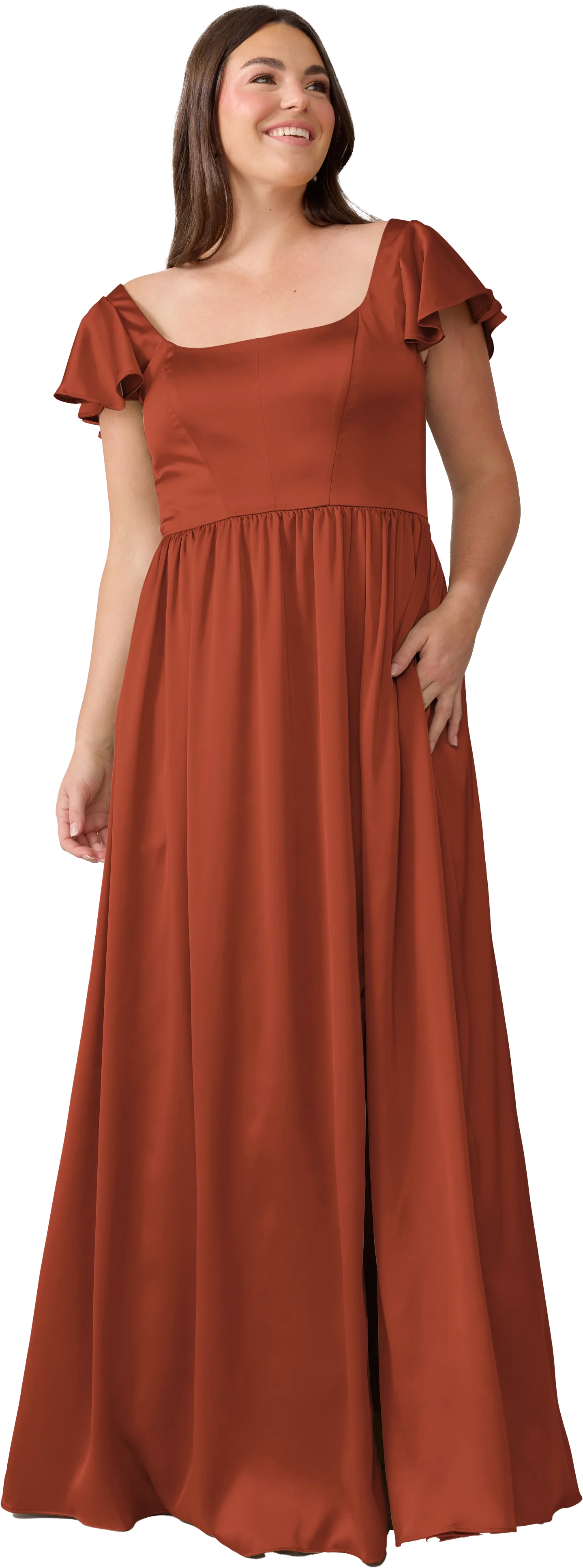 Selma Satin Dress | Made To Order - Image 145