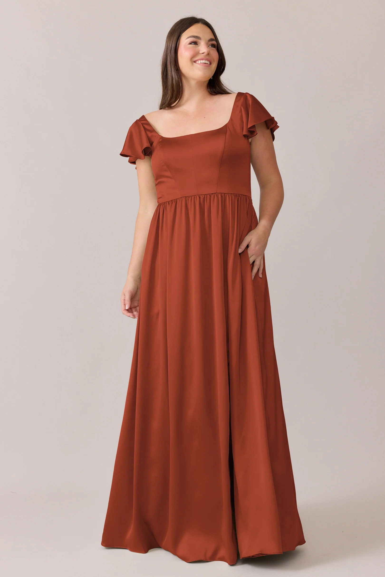 Selma Satin Dress | Made To Order - Image 69