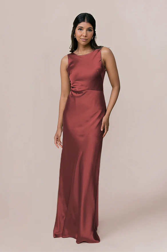 Serena Satin Dress | Made To Order - Image 42
