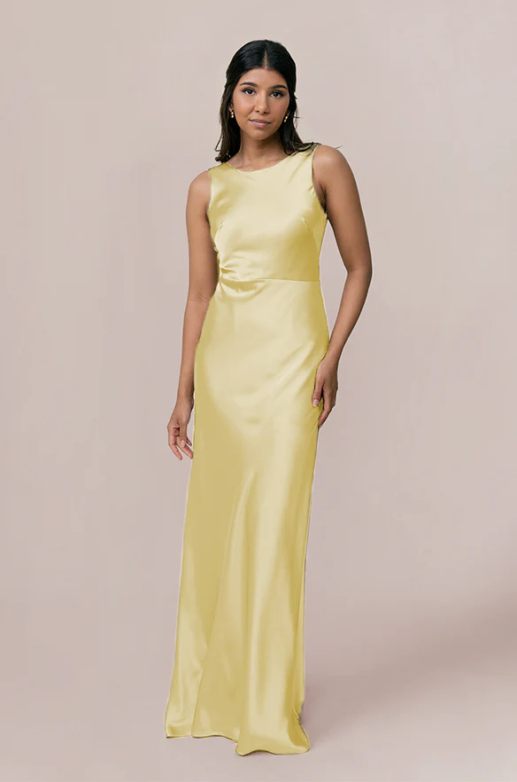 Serena Satin Dress | Made To Order - Image 45