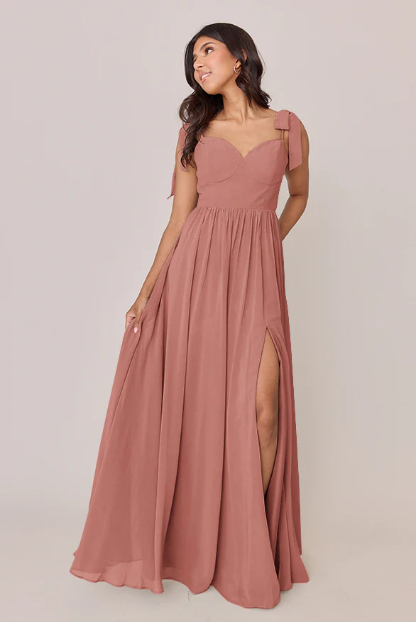 Serenity Chiffon Dress | Made To Order - Image 36