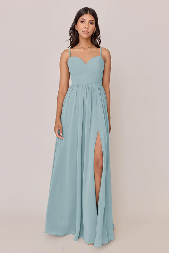 Serenity Chiffon Dress | Made To Order - Image 89